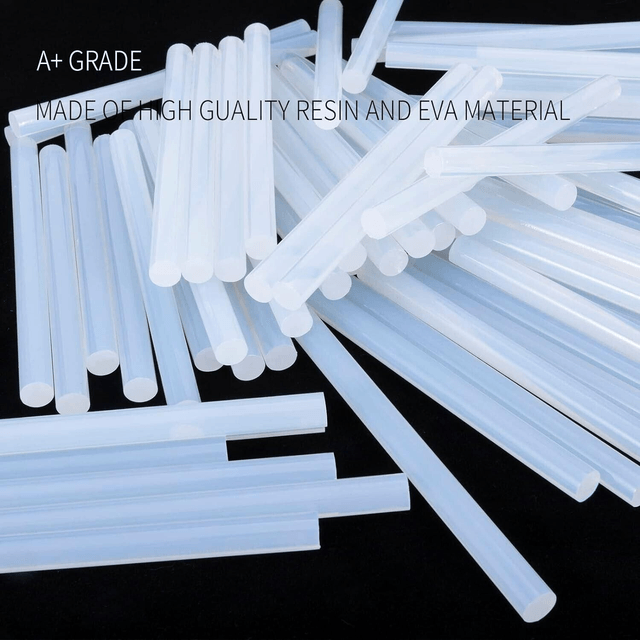 Blackspur mini hot glue sticks 7.2mmm x 100mm 10/pk hot melt glue sticks