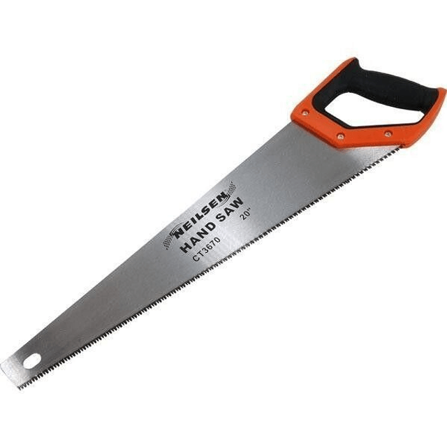 Neilsen 20" Triple Ground HardPoint Fast Cut Wood Hand Saw Wood Carpentry