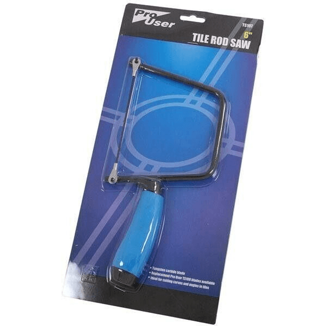 6" Tile Rod Saw with blade 150mm Soft Grip handle